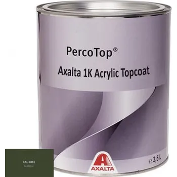 barva na kov Akrylátová 1K barva Axalta RAL 6003 5°lesku stupeň lesku Mat