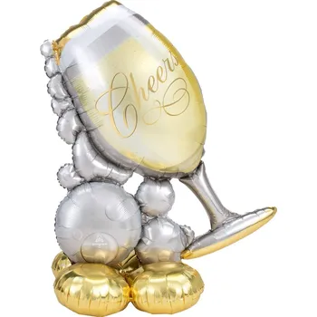 Balónek Amscan Sklenička balónek 129cm