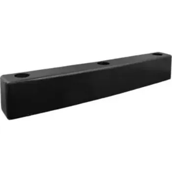 Gumový doraz na kamion - délka 40 cm, šířka 5,2 cm, výška 6 cm