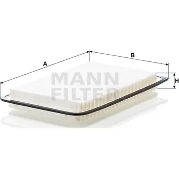 Filtr do auta MANN FILTER Vzduchový filtr C 3220