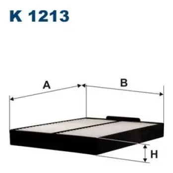 Kabinový filtr FILTRON Kabinový filtr K 1213