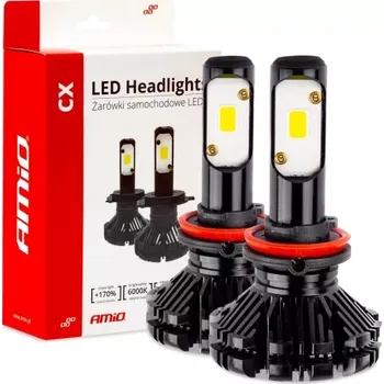 Autodoplněk AMIO LED žárovky pro hlavní svícení H8/H9/H11 CX série