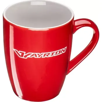 Hrnek červený s logem AYRTON