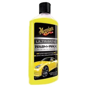 Autošampón MEGUIARS ULTIMATE WASH & WAX - AUTOŠAMPON S CARNAUBA VOSKEM A SYNTETICKÝMI POLYMERY 473 ML