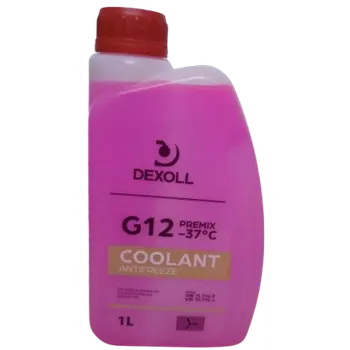 Nemrznoucí směs do chladiče Dexoll Antifreeze Coolant Premix G12 - 1L