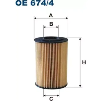 Olejový filtr FILTRON Olejový filtr OE 674/4