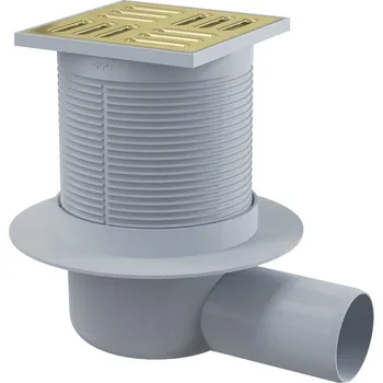 Deante Sprchový odtok mřížka, kartáčované zlato