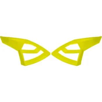 Helma na motorku čelní kryty horní ventilace pro přilby CROSS PRO 2, CASSIDA (žlutá fluo)