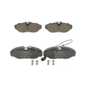Brzdová destička BOSCH Sada brzdových doštiček 0 986 424 556