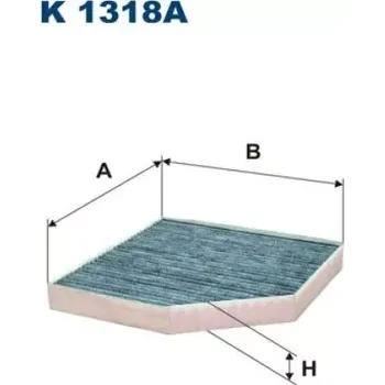 Kabinový filtr FILTRON Kabinový filtr K 1318A
