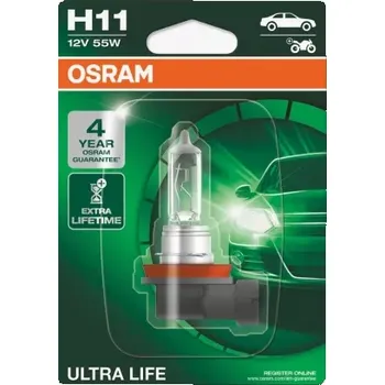 Autožárovka OSRAM H11 ULTRA LIFE OSRAM blistr 12V 55W