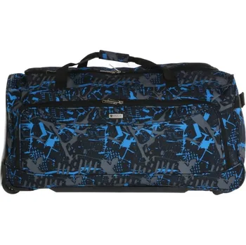 Cestovní taška Velká cestovní taška na kolečkách Tree 80 l Worldline 891/75 modrá