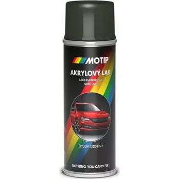 Silikonový sprej MOTIP Škoda zeleň topolová L510 200ml