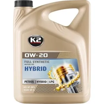 Motorový olej K2 0W-20 HYBRID 5L