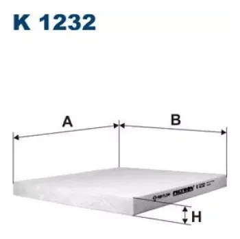 Kabinový filtr FILTRON Kabinový filtr K 1232