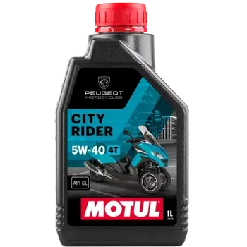 Motorový olej Motul Peugeot City Rider 4T 5W-40 1L