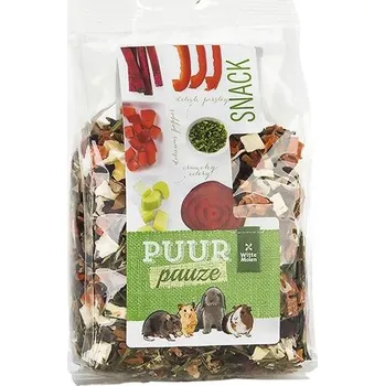 Pamlsek pro psa PUUR pauze dr.savec - suš. zelenina&bylinky 100 g