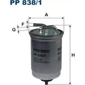 Palivový filtr FILTRON Palivový filtr PP 838/1