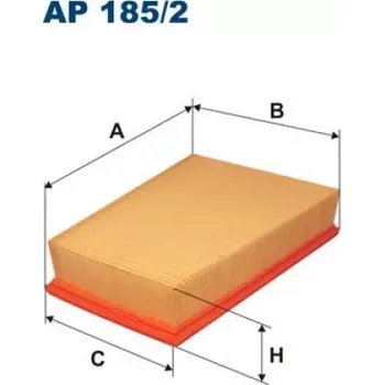 Vzduchový filtr FILTRON Vzduchový filtr AP 185/2