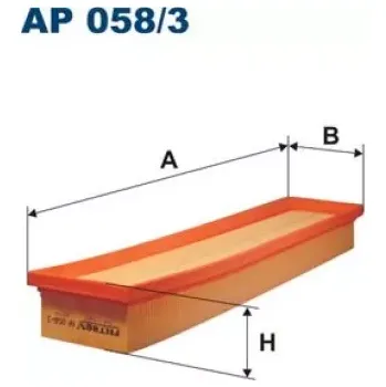 Vzduchový filtr FILTRON Vzduchový filtr AP 058/3