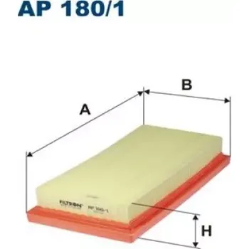Vzduchový filtr FILTRON Vzduchový filtr AP 180/1