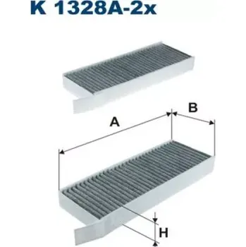Kabinový filtr FILTRON Kabinový filtr K 1328A-2x
