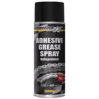 Bluechem Powermaxx ADHESIVE GREASE SPRAY - Přilnavý mazací olej, sprej 400ML