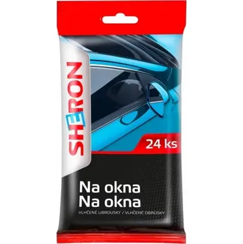 Sheron Utěrky na čištění skla 24ks