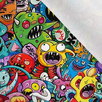 Látka matná na plavky, fitness oblečení monster