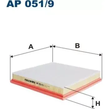 Vzduchový filtr FILTRON Vzduchový filtr AP 051/9