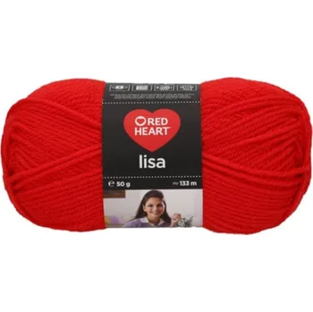 Příze Red Heart Lisa 00207 Fire Pletací příze
