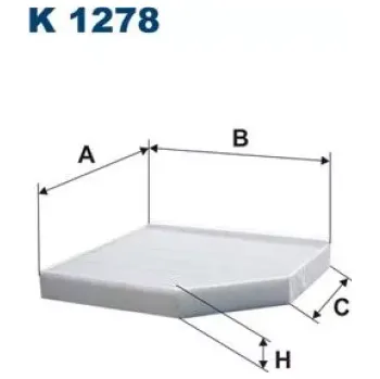 Kabinový filtr FILTRON Kabinový filtr K 1278