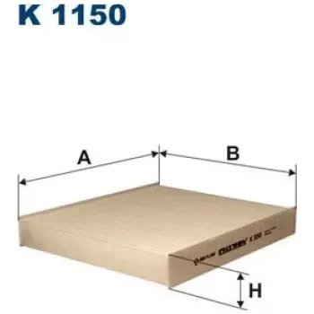 Kabinový filtr FILTRON Kabinový filtr K 1150
