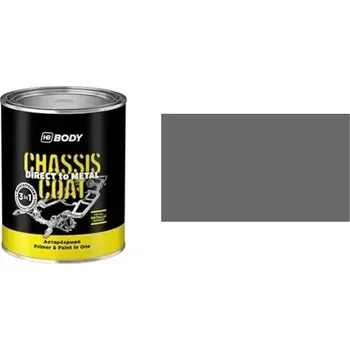 barva na kov HB BODY 410 Chassis coat alkydová barva RAL 7016 3v1 antracitová 0,75l
