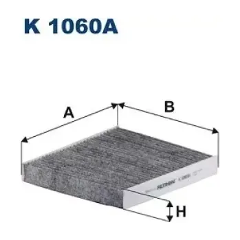 Kabinový filtr FILTRON Kabinový filtr K 1060A