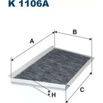 Kabinový filtr FILTRON Kabinový filtr K 1106A