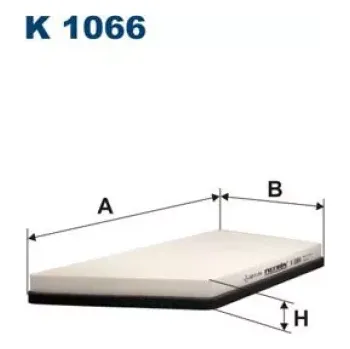 Kabinový filtr FILTRON Kabinový filtr K 1066