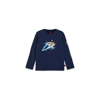 Chlapecké tričko LEGO® triko 12011370 Iconic vesmírná raketa - tmavě modrá, velikost 104