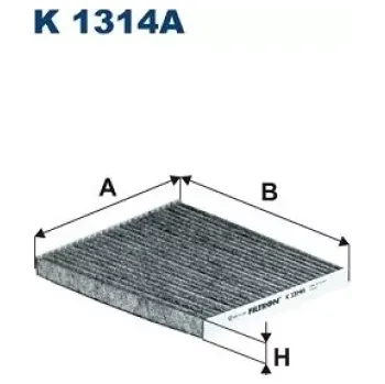 Kabinový filtr FILTRON Kabinový filtr K 1314A