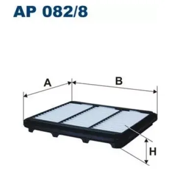 Vzduchový filtr FILTRON Vzduchový filtr AP 082/8