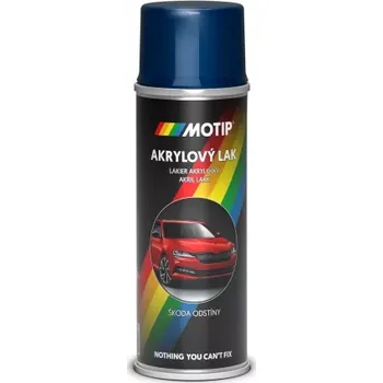 Silikonový sprej MOTIP Škoda modrá lagunová metalíza 200ml