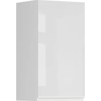 Kuchyňská skříňka Black red white Horní skříňka kuchyně Sole G-40/72 Zvolte stranu: levé provedení, Barva korpusu skříněk: Černá mat, Zvolte barvu dvířek: Dub Arlington