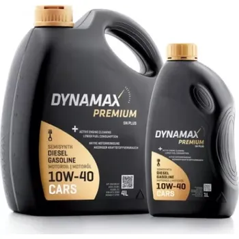 Motorový olej DYNAMAX PREMIUM SN PLUS 10W-40 1L