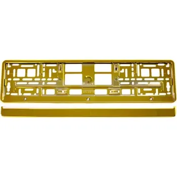 Držák SPZ AMIO podložka pod SPZ - zlatá metalizovaná