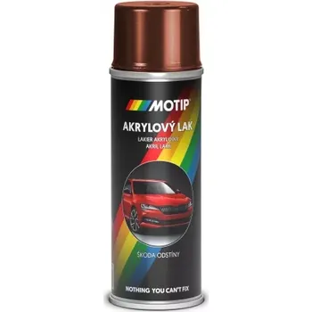 Silikonový sprej MOTIP Škoda červená metalíza 200ml