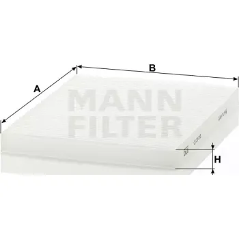 Kabinový filtr MANN FILTER Kabinový filtr CU 23 010