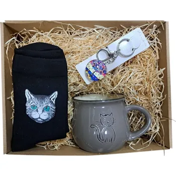 Dárková krabička Dárkový set - kočky H