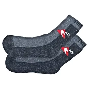 pracovní ponožka ACI ponožky černošedé termo, silné (vel. 40-41) (1 pár)