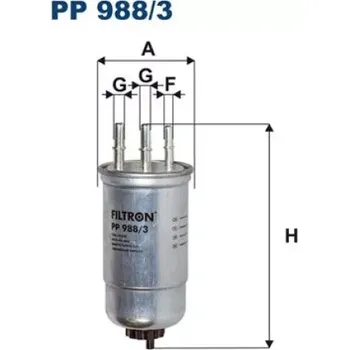 Palivový filtr FILTRON Palivový filtr PP 988/3