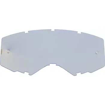 Příslušenství k helmě na motorku plexi FOCUS/ZONE, FLY RACING dětské (modré chromové)